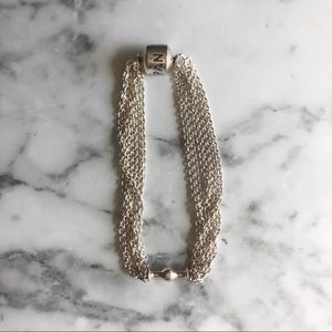 Pandora multi strand bracelet